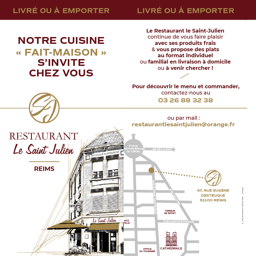 Restaurant Le Saint Julien Reims Restaurant Reims Le Saint Julien